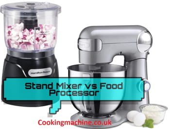 Æble Skru ned filosofi Stand Mixer Vs Food Processor: Which Kitchen Helper Suits You More