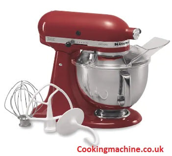 Stand mixer and attachments.
